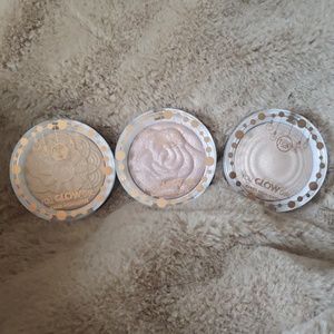 J, cat beauty, baked highlighter